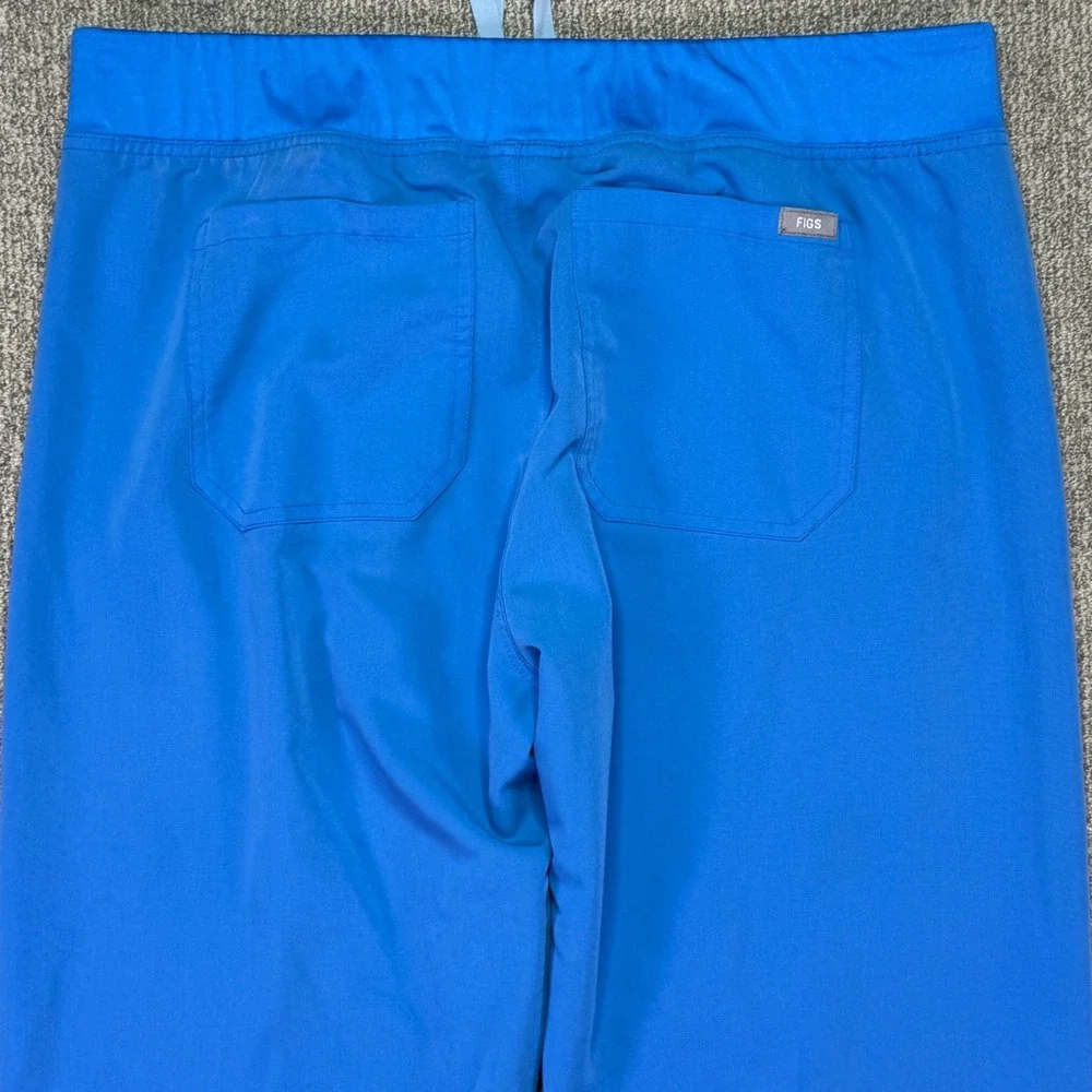 FIGS Blue Technical Collection Scrub Pants Medical Nursing Uniform Large
